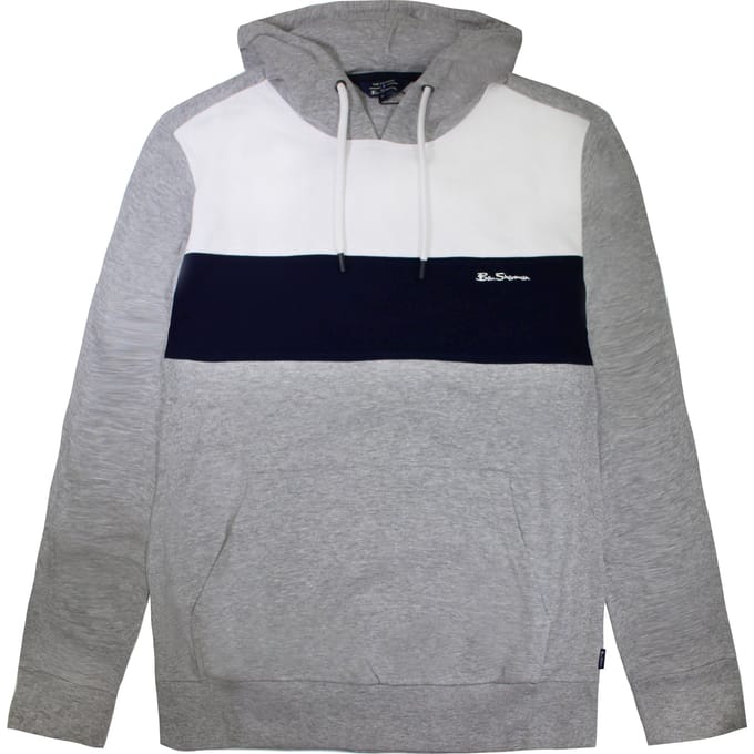 Ben Sherman Hoodie Grijs Heren