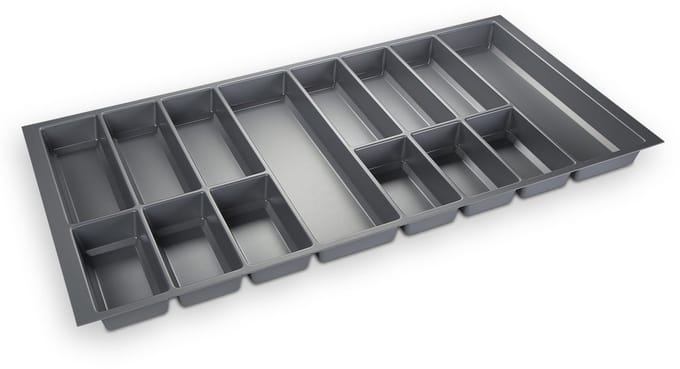 ORGA-BOX® IV UNIVERSAL Bestekbak 1000 mm Inlegbak Bestekindeling