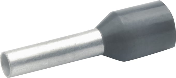 Klauke adereindhuls 1.5mm hulslengte 8mm zwart - per 100 stuks (4728)