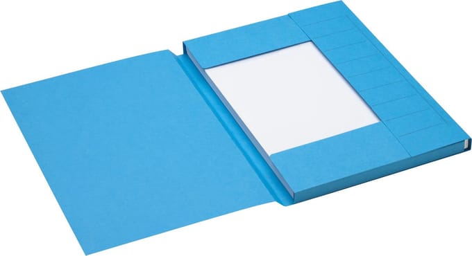Dossiermap - A4 - Jalema Secolor Blauw - 125 stuks