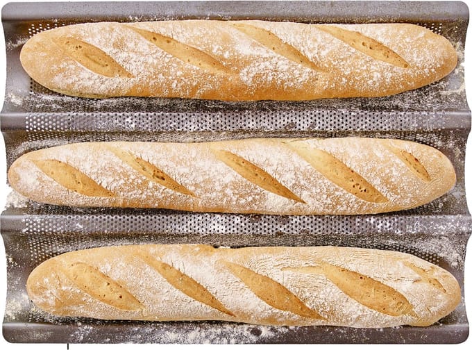 Birkmann Easy Baking Bakplaat - 3 Stokbroden