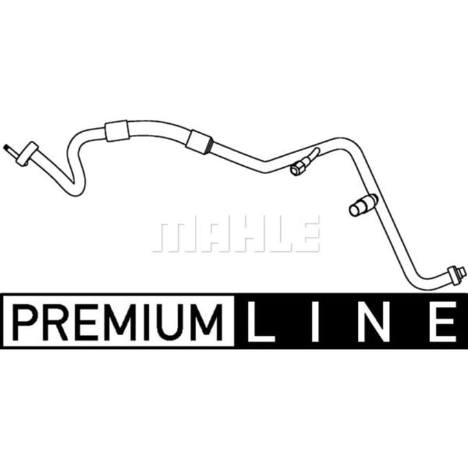 Hoge-, lage drukleiding, airconditioner MAHLE AP 104 000P