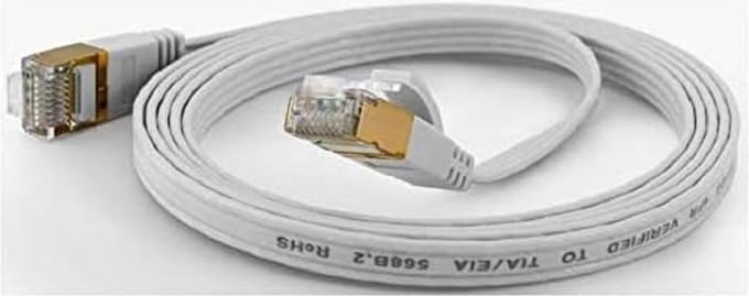 Patchkabel FTP CAT6 q=1,6x6,5mm 7,00m wei�