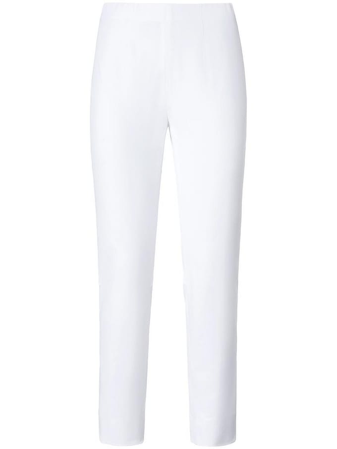 Enkellange broek model Penny Van Raffaello Rossi wit