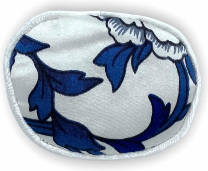 Ooglapje Medisch Gebruik - Eyezoo® ART Collection - Blue Leaves - Eyepatch