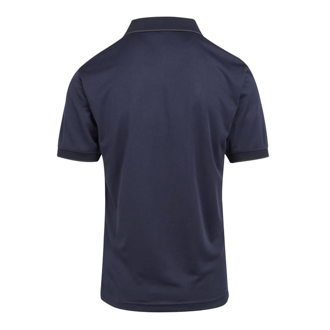 Regatta Heren Navigate Poloshirt met Korte Mouwen (Marine/Seal Grijs)