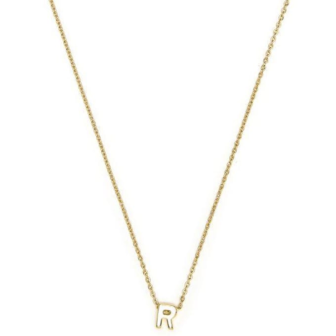 Luxenter Ketting met 18-karaats geelgouden afwerking - Alphabet