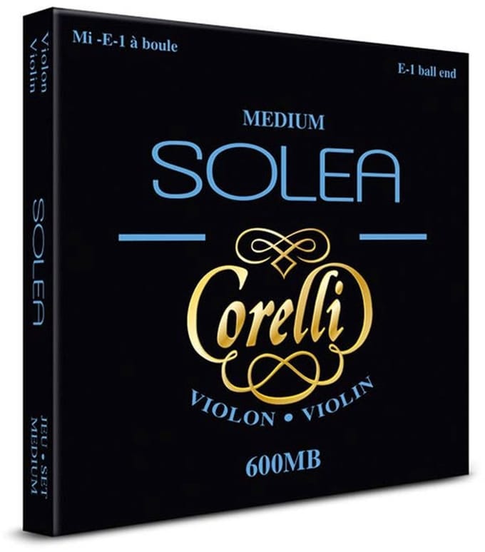 Corelli CO-600-MB violin string set 4/4 medium, consists of CO-601-MB, CO-602-M, CO-603-M, CO-604-M