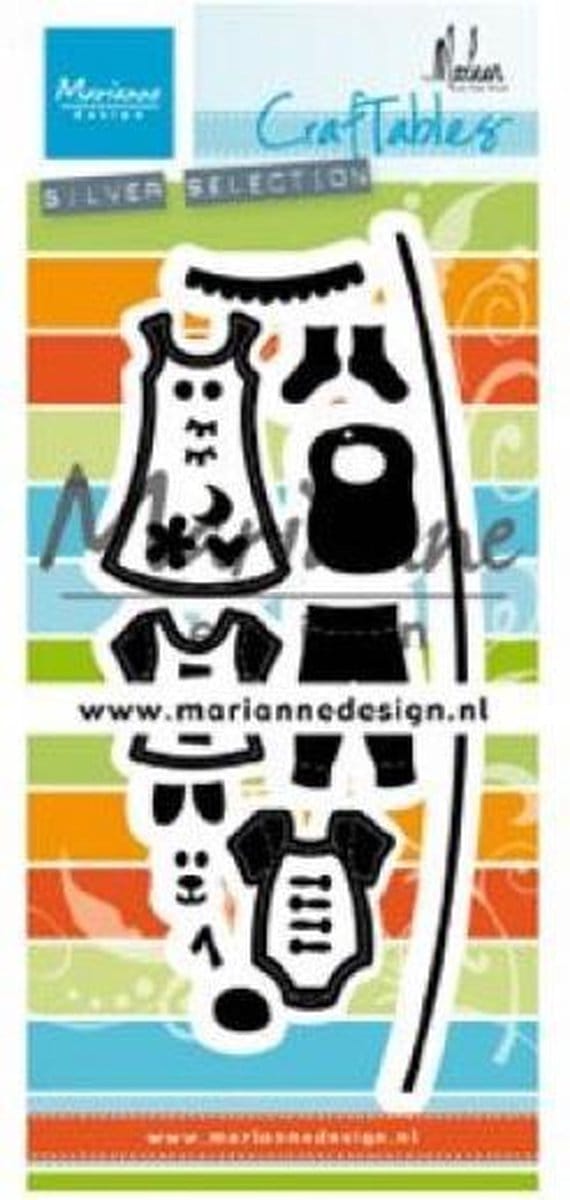 Marianne Design Craftables Snijmallen - Kledinglijn