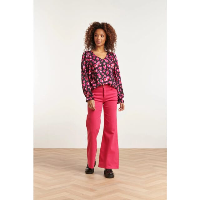 Smashed Lemon 23558 top met speelse dierenprint |