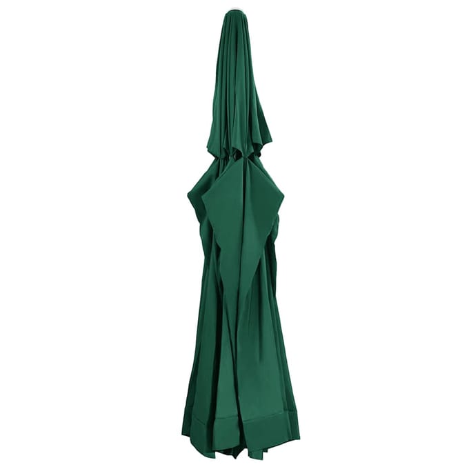 vidaXL - Vervangingsdoek - voor - parasol - 610 - cm - groen
