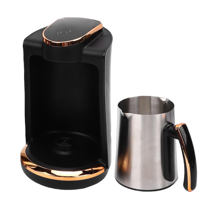 Cafetière Turque en Acier Inoxydable 550W 250ML Machine à Café Turc pour Voyage gray
