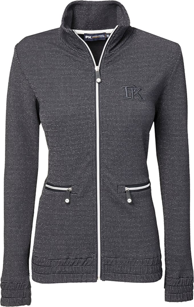 Vest - Robinson - Opstaande kraag - Ritszakken - Donkergrijs/blauw - Charcoal - 170