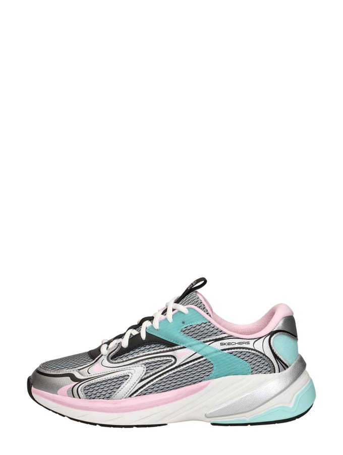 Skechers S2K Sneakers zilver Synthetisch - Dames