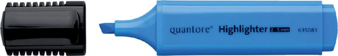 Markeerstift quantore blauw | 10 stuks