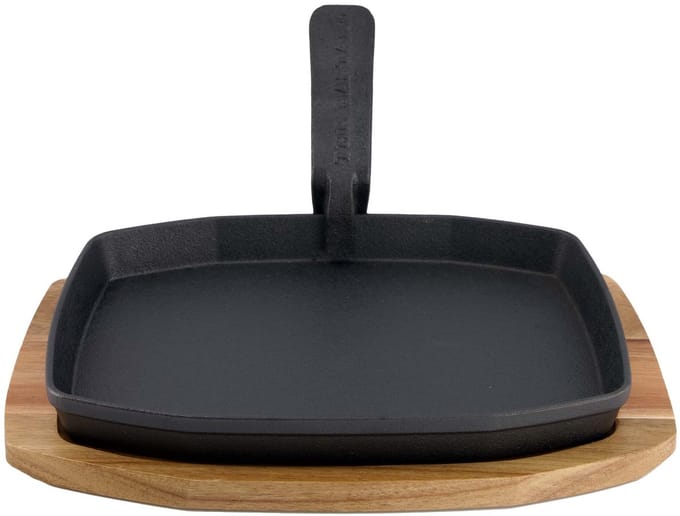 The Bastard - Sizzling plate & houder - Skillet - Compact/Medium