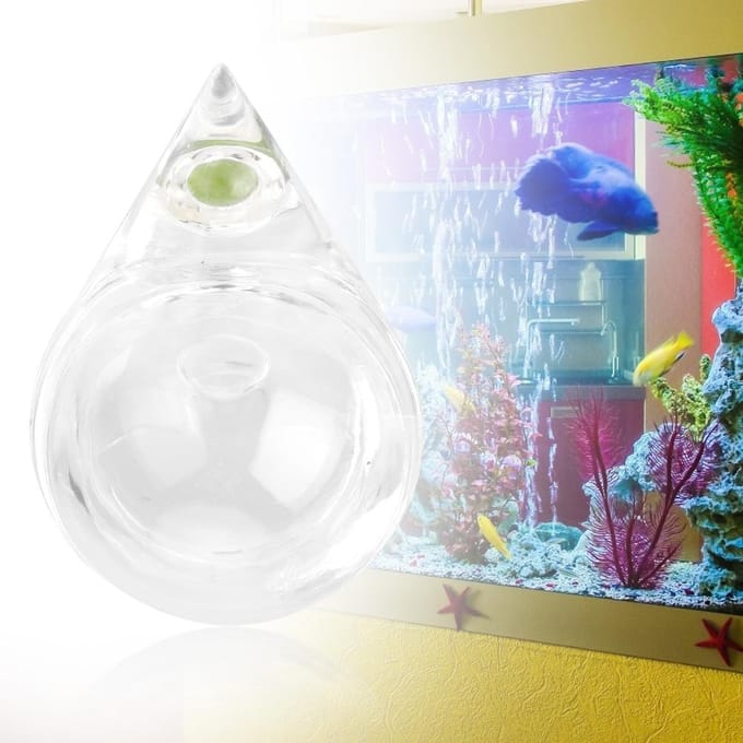 Aquarium Vis Tank Koolstofdioxide CO2 Monitor Glas Druppel Checker Tester Detector white
