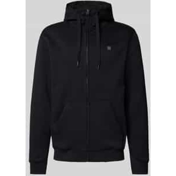 G-STAR Premium core hdd zip sw l\s Heren Trui - dk black