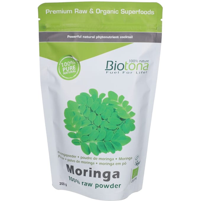 Biotona Moringa raw powder bio (200g)