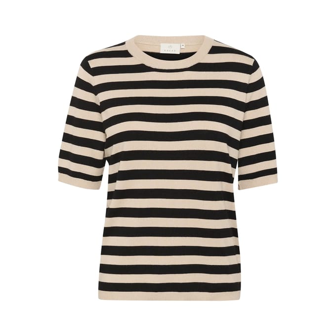 Pullover Regular fit black offwhite