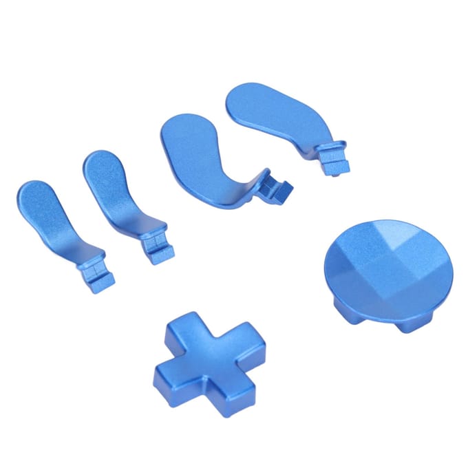 Roestvrij Staal Metaal D-Pads Paddles Vervanging Controller Accessoires voor Xbox One Elite Series 2 blue