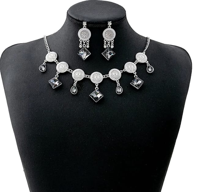 N3 Collecties Dames Luxe Boho Choker Sieraden set