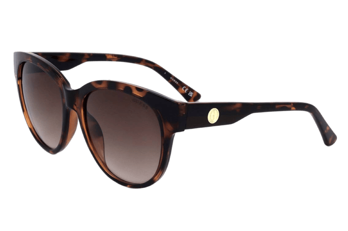Guess GF6163 52F donker havana bruin gradiënt zonnebril