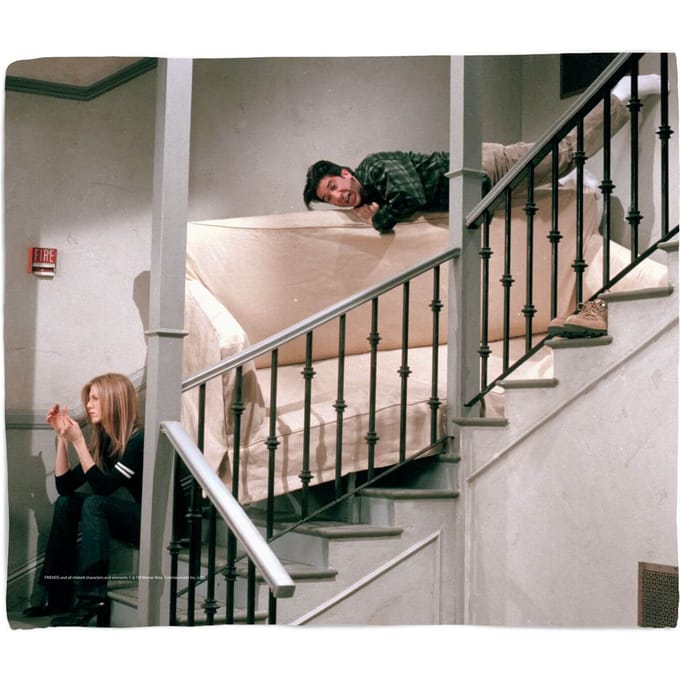 Friends Pivot Fleece Blanket - M