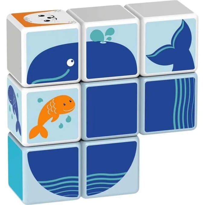 Bouwstenen van polaire dieren Geomag Magicube