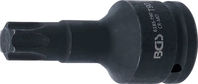BGS Kracht dopsleutelbit - lengte 100 mm - 3/4 - Torx T90