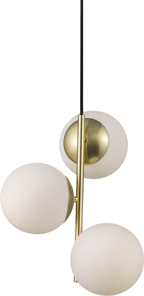 Nordlux Hanglamp Lilly Messing 3xe14