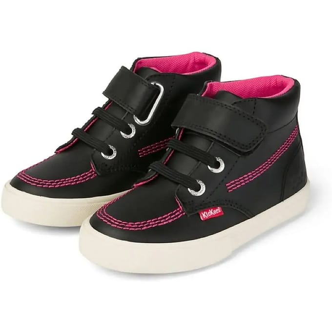 Kickers Kacey Hi kinderschoenen zwart