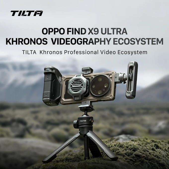 TILTA Khronos voor OPPO Find X9 Ultra Creator Kit met 67mm filteradapter, focus PD-handvat, snelkoppeling stick statief 67mm Thread Adapter