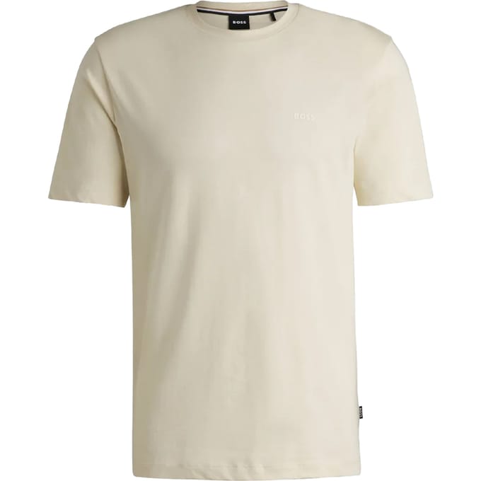 Boss Heren Thompson 01 T-Shirt (Wit)