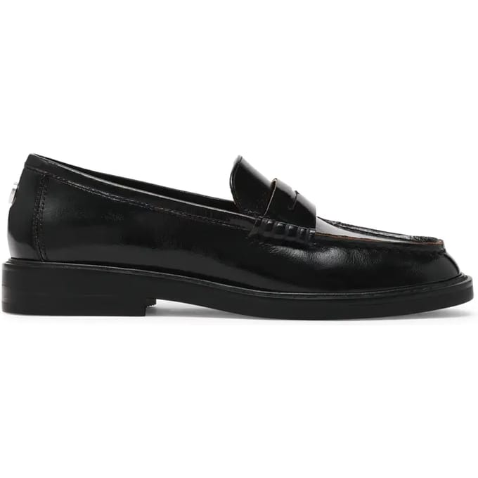 Steve Madden - Adison Black Leather - Maat 39
