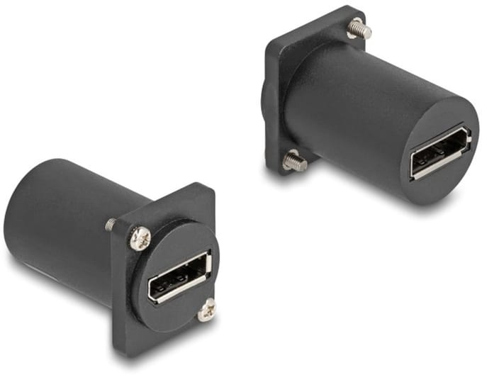 DisplayPort D-type module | DP1.2 (4K 60Hz) | zwart