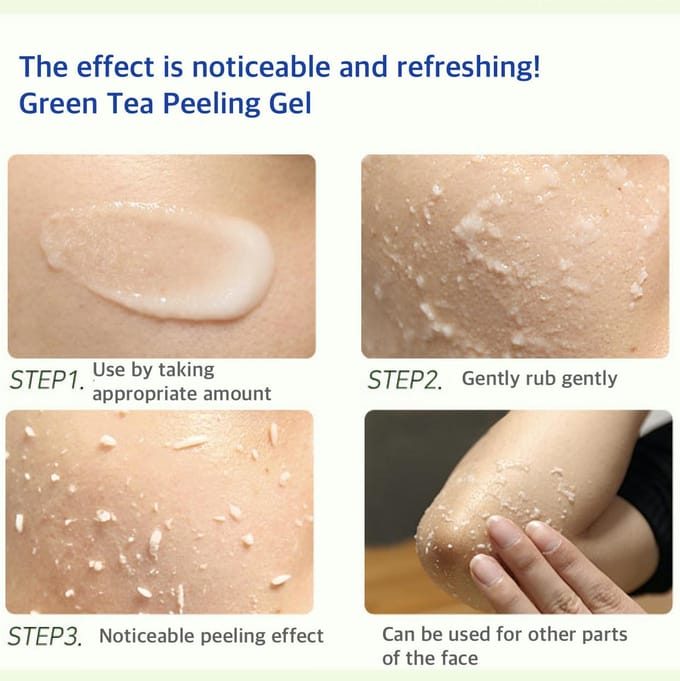 SIDMOOL Groene Thee Pureskin Peelinggel 120ml white