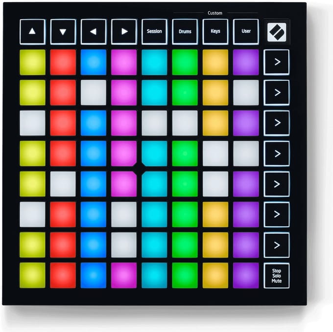 Novation Launchpad Mini MK3 - MIDI Grid Controller - 64 RGB Mini Pads - 8x8 Grid - Ableton Live Integratie - Keys En Drum Mode - USB-C - Ultiem Compact