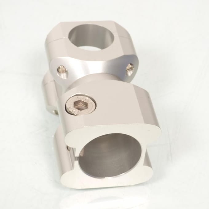 Potence de guidon Doppler pour Scooter Piaggio 50 ZIP Neuf