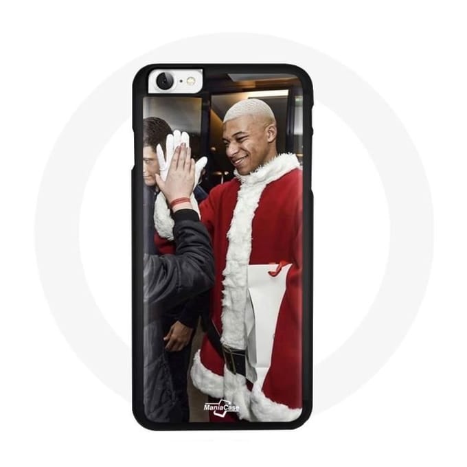 Coque - Maniacase - Iphone 8 - Noir - Souple - Joyeux Noël noir