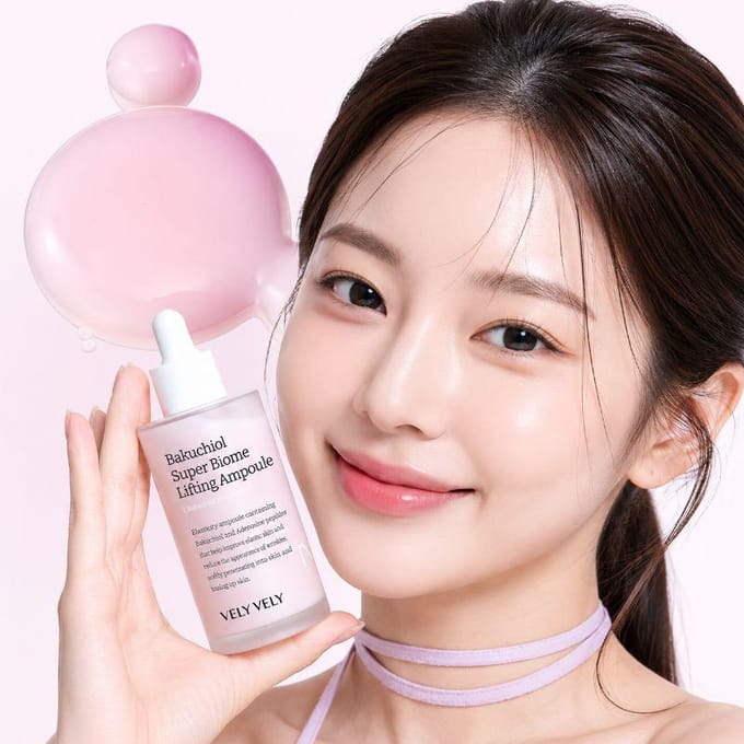 VELY VELY Bakuchiol Super Biome Lifting Ampul 100ml white