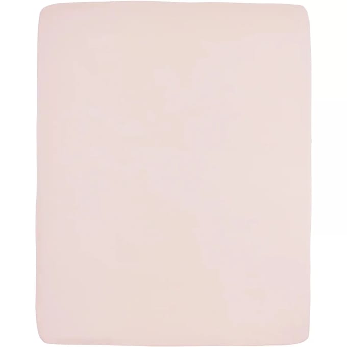 Meyco Baby Uni hoeslaken boxmatras - soft pink - 75x95cm