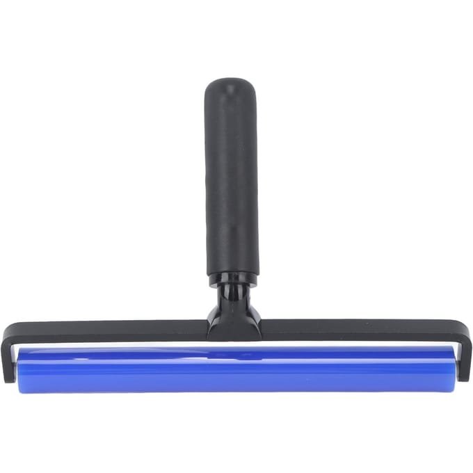 Rouleau Dépoussiérant en Silicone Rouleau Adhésif Dépoussiérant à Viscosité Moyenne pour Film d'Écran de Téléphone Mobile 8 Inch black