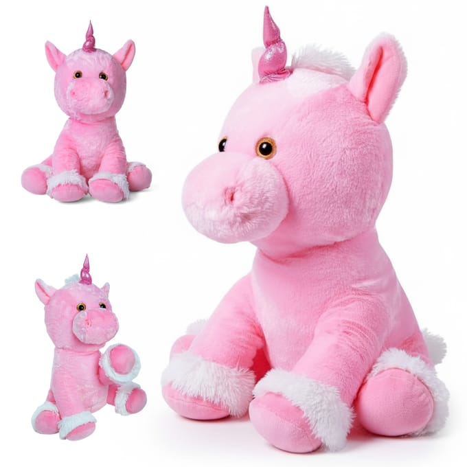 Spielwerk Knuffel eenhoorn - 72cm