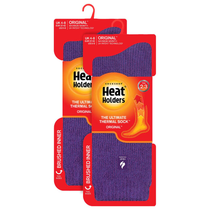 Set van 2 originele thermische vochtafvoerende damessokken