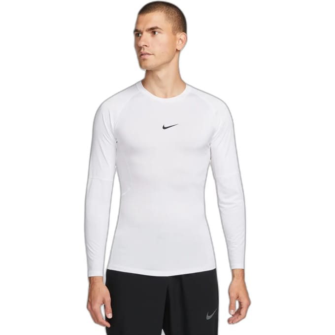 Nike Pro Dri-fit Training Ondergoed Met Lange Mouwen Wit K100