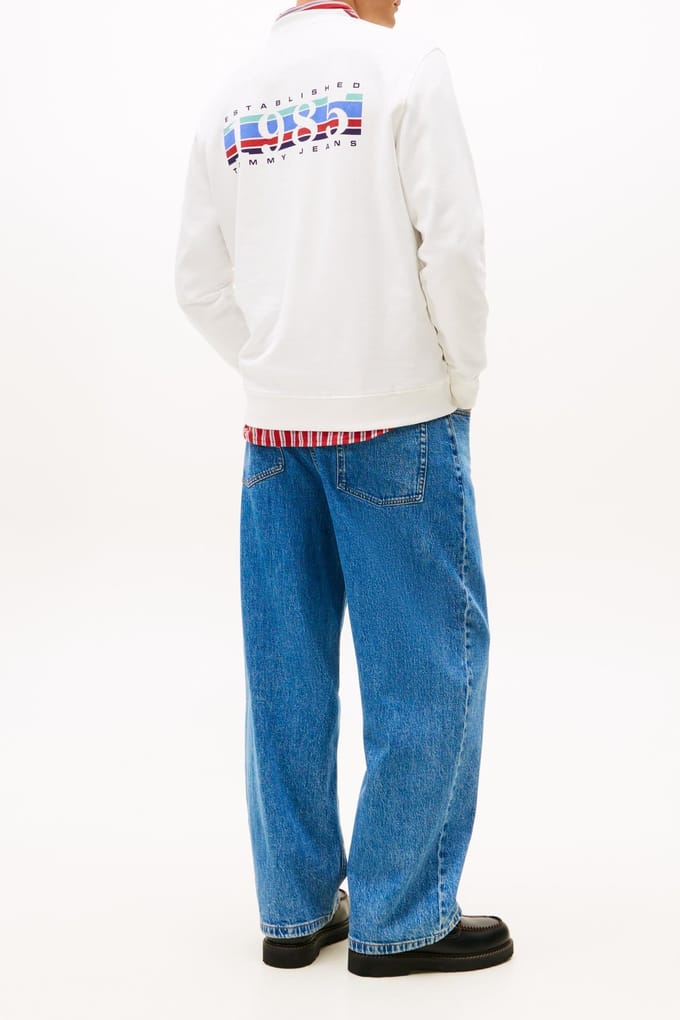 Tommy Hilfiger Regular Entry Dna Pullover Sweatshirt Ecru Taglia: S | Maglioni a maglia Outlet | Uomo | Marrone