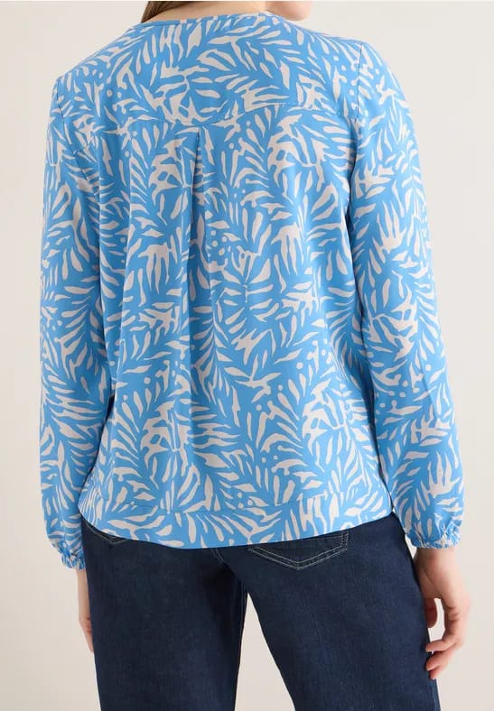 Blouse met knoop