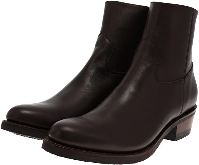 Sendra 4984 LAZO MICK heren western enkellaars donkerbruin - 48 EU