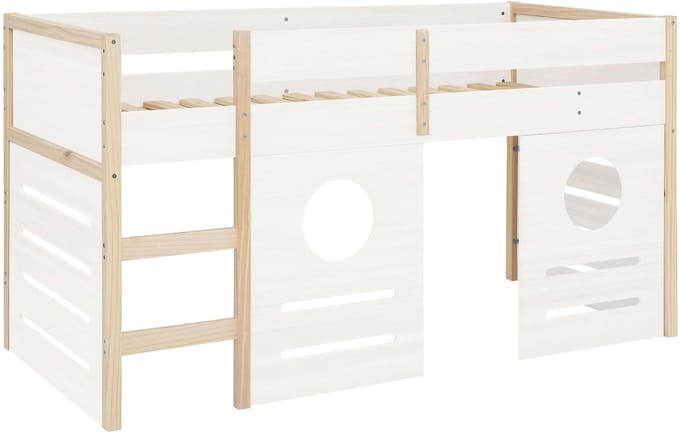 Square-Line-Sides - Wit Grenen